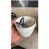 Image 7 : HAND PAINTED DISHES, POTTERY JUGS AND CONTAINERS AND SERVING DISHES
