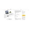 Image 1 : NEW VIVO WHITE WALL MOUNTED DESK RETAIL $190