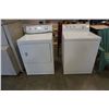 Image 1 : WHITE MAYTAG PERFORMA WASHER AND DRYER - WORKING