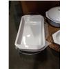 Image 2 : BOX OF WHITE SERVING DISHES