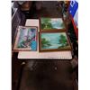 Image 1 : 3 ORIGINAL PAINTINGS - 2 ON CANVAS