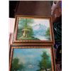 Image 4 : 3 ORIGINAL PAINTINGS - 2 ON CANVAS