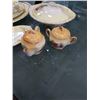 Image 2 : WOODS IVORY WARE PLATTERS AND LIDDED BOWL AND 2 MADE IN SLOVAKIA CHINA TEAPOT AND SUGAR BOWL
