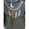 Image 2 : LINDA LUNDSTROM GREEN WOOL PARKA  SIZE MEDIUM