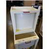 Image 2 : 3 ROLLING BINS WITH SHADOWBOX FRONTS