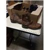 Image 2 : BOX OF LEATHER SHOES AND BOOTS, HARLEY DAVIDSON BOOTS