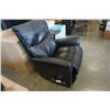 Image 1 : USED BLACK LEATHER LAZY BOY RECLINER