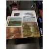 Image 1 : LOT OF HISTORICAL BUILDING PRINTS AND TOTEM POLE PRINT