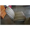 Image 1 : STRIPED ACCENT CHAIR
