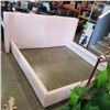 Image 1 : PEACH COLOR KING SIZE PLATFORM BED FRAME