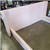Image 2 : PEACH COLOR KING SIZE PLATFORM BED FRAME