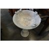 Image 2 : 2 PC PLASTIC 25" TALL BIRD BATH