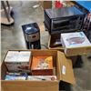 Image 1 : BOX OF PASTA MAKER, DIFFUSER, WAFFLE MAKER AND MORE