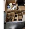 Image 2 : 3 BOXES OF CANDLES AND ESTATE GOODS