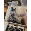 Image 2 : P90X WORKOUT SET WITH BAUER VAPOUR IX SIZE 9 HOCKEY SKATES AND CONSTRUCTION TOYS