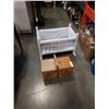 Image 1 : SEWING BASKET WITH DOLL CRIB/BASSINET