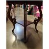 Image 2 : 1920's OAK WITH BRASS TRIM PLANT TABLE