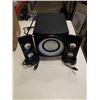 Image 1 : CYBER ACOUSTICS CURVE LIGHTS BLUETOOTH SPEAKER SYSTEM - TESTED WORKING