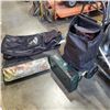 Image 1 : LOT OF BASEBALL BAG, 4 PERSON TENT, PERSONAL SHOPPING CART AND COLEMAN CAMP STOVE
