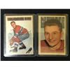 Image 1 : 1953-54 PARKHURST HOCKEY CARD LOT