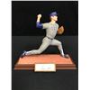 Image 1 : LIMITED EDITION NOLAN RYAN HAND SIGNED COLD CAST FIGURINE (SPORTS IMPRESSIONS COA)