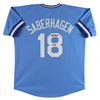 Image 1 : BRET SABERHAGEN SIGNED JERSEY (JSA HOLO)
