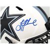 Image 2 : Troy Aikman Autographed Dallas Cowboys Lunar Eclipse Full Size Replica Speed Helmet Beckett CO
