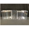 Image 1 : LOT OF 5 DISPLAY CASES FOR COLLECTIBLES