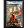 Image 1 : MARVEL COMICS THE INCREDIBLE HULK NO.166 (IST APPEARANCE OF ZAXX (CGC 7.5)