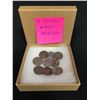Image 1 : 9 STEEL WHEAT PENNIES LOT