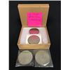 Image 1 : LOT OF 4 WINSTON CHURCHILL SILVER DOLLARS