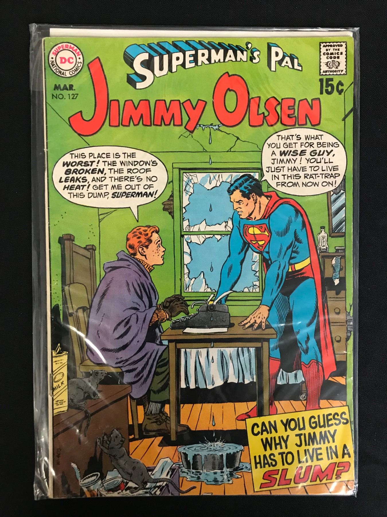 DC COMICS SUPERMAN'S PAL JIMMY OLSEN NO.127