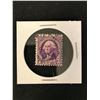 Image 1 : Rare George Washington stamp 1932 United States postage 3 cent stamp Purple USA