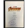 Image 1 : KAREN GILLAN SIGNED AVENGERS INFINITY WAR SCRIPT COVER (RA COA)