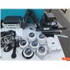 Image 2 : Multiple Hikvision Network Cameras, Cords, Power Source, USB Ports, etc