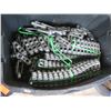 Image 8 : Qty 3 Bins Misc Spray Bottles, Peer X-458 Conveyor Chain, Air Cylinders, etc