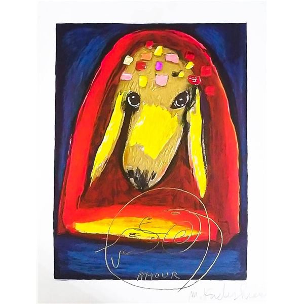 Menashe Kadishman- Original Serigraph "Untitled"