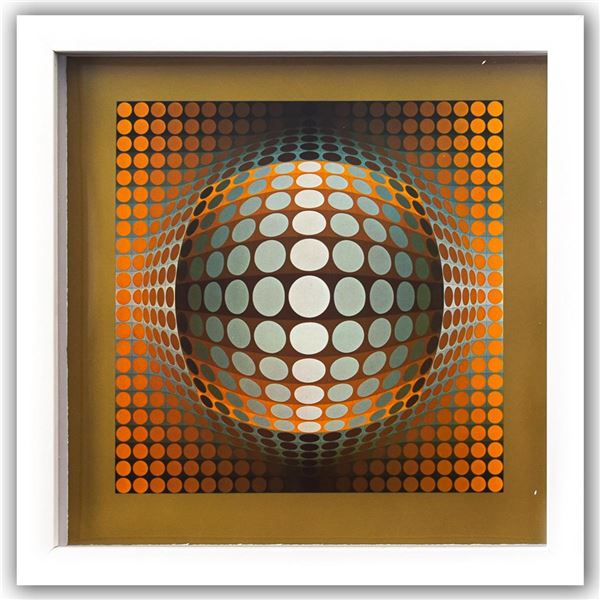 Victor Vasarely- Heliogravure Print "Vega - Zett - 2"