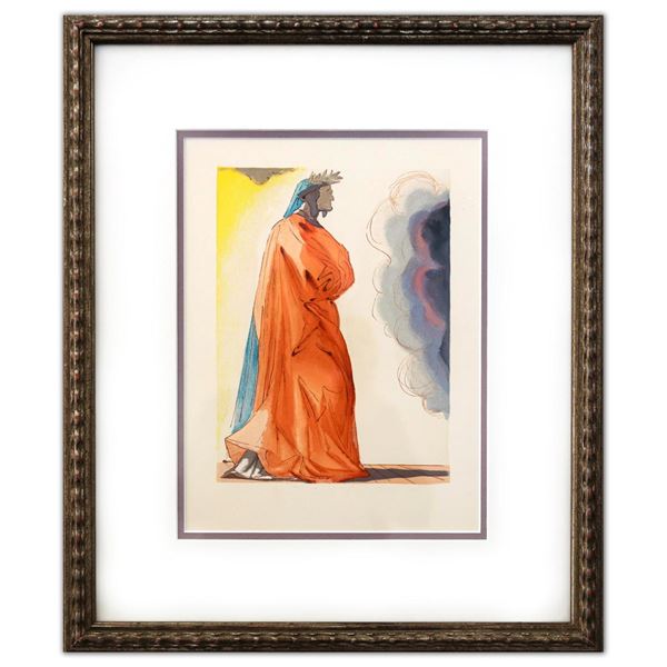 Salvador Dali- Original Color Woodcut on B.F.K. Rives Paper