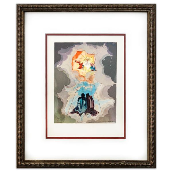 Salvador Dali- Original Color Woodcut on B.F.K. Rives Paper