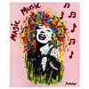 Image 1 : Nastya Rovenskaya- Mixed Media "Marilyn Monroe is Happy"