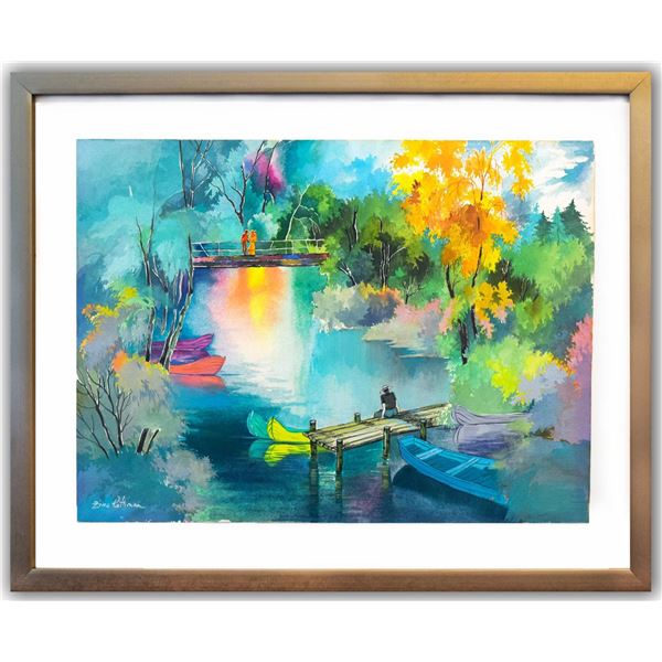 Zina Roitman- Original Watercolor "Untitled"