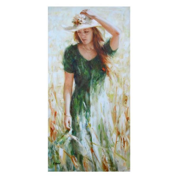 Vidan, "Peaceful Stroll" Limited Edition on Canvas, Numbered and Hand Signed with Certificate.