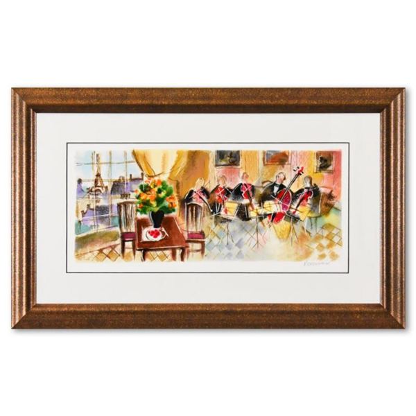 Michael Rozenvain, Framed Limited Edition Serigraph, AP Numbered 11/100 and Hand Signed with Letter 