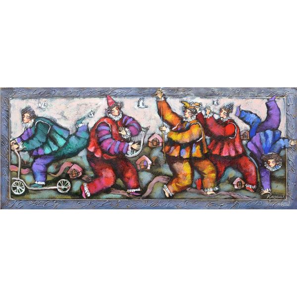 Kachan- Acrylic on Canvas "Untitled"