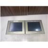 Image 1 : (2) Proface #2980070-02 / GP2300-TC41-24V Screens