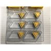 Image 2 : Lot of (20) Kennametal #TPMR221 KC850 Carbide Insert