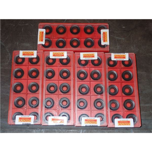 Lot of (50) Sandvik #RCKT190600MM Carbide Inserts