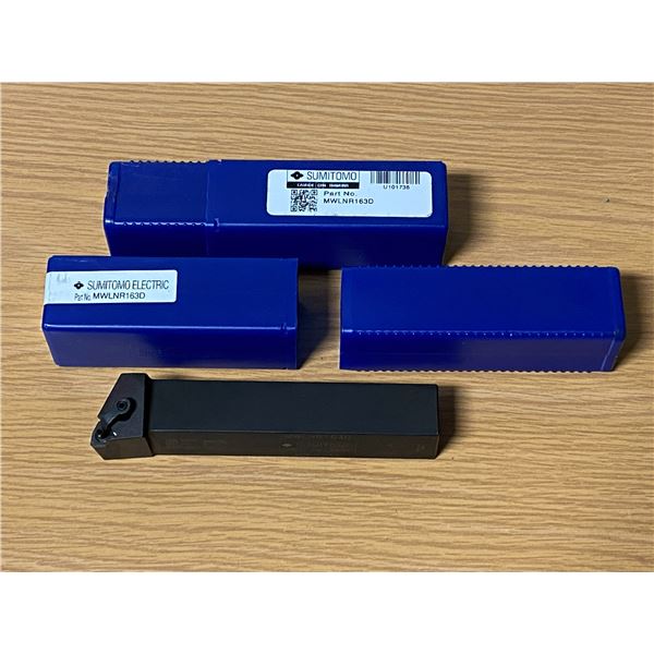 Lot of (2) Sumitomo #MWLNR163D Lathe Tool Holder