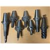 Image 2 : Lot of (7) Parlec CAT50 Tool Holders